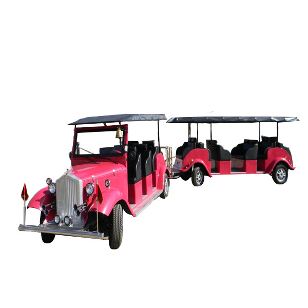 20 Passengers Electric Trailer Retro Car 